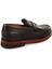 Kahve %100 Deri Loafer Eva Taban Casual Ayakkabı 3