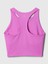 Kadın Pembe Gapfit Halter Yaka Crop Spor Üst 5