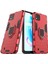 Realme C20 Kickstand Darbeye Kapak Için Kılıf 360 &deg; Dönen Halka Askeri (Yurt Dışından) 1