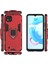 Realme C20 Kickstand Darbeye Kapak Için Kılıf 360 &deg; Dönen Halka Askeri (Yurt Dışından) 3