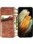 Samsung Galaxy S21 Ultra Zarif Iş Cüzdan Fonksiyonu Için Kılıf Çevirin (Yurt Dışından) 5