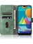 Samsung Galaxy A02/M02 Kart Ekleme Deri Folio Flip Case Için Kılıf (Yurt Dışından) 5