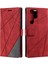 Samsung Galaxy S22 Ultra Manyetik Pu Deri Cüzdan Flip Folio (Yurt Dışından) 4