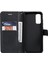 Kart Yuvası Cüzdan ile Samsung Galaxy S20 Klasik Düz Renk Için Flip Case (Yurt Dışından) 5