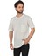 Cep Detaylı Örme Kumaş Oversize T-Shirt 2400456 2