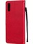 Kart Yuvası Klasik Düz Renk ile Samsung Galaxy A02/M02 Için Flip Case (Yurt Dışından) 5