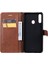Samsung Galaxy A20S Yüksek Kalite Deri Klasik Düz Renk Için Flip Case (Yurt Dışından) 4