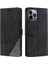 IPhone 15 Için Kılıf Pro Kart Tutucu Kickstand Pu Deri Darbeye Cüzdan (Yurt Dışından) 1