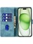 IPhone 15 Için Kılıf Artı Kart Cep Tutucu Kapak Kabartmalı Sevimli Kedi Durumda (Yurt Dışından) 4