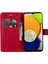Samsung Galaxy A03 Yüksek Kalite Deri Klasik Düz Renk Için Flip Case (Yurt Dışından) 5