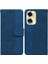 Oppo A59 5g Flip Folio Geometrik Kabartmalı Kickstand Özelliği Için Kılıf Kapak (Yurt Dışından) 1