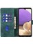 Samsung Galaxy A32 5g Için Kılıf Tutucu Kapak Kabartmalı Sevimli Kedi Kart Durumda (Yurt Dışından) 4