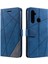 Realme 5 Pro Cüzdan Flip Için Kılıf Folio Darbeye Manyetik Kart Tutucu Pu (Yurt Dışından) 1