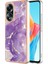 Oppo A58 4g Ince Tpu Mermer Desen Koruma Yumuşak Tampon Için Kılıf (Yurt Dışından) 1