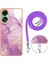 Oppo A78 4g Mermer Crossbody Kordon Askısı Tampon Anti-Scratch Için Kılıf (Yurt Dışından) 1