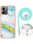 Motorola Moto G14 Tampon Mermer Crossbody Kordon Askısı Yumuşak (Yurt Dışından) 5