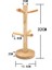 6 Kanca Kupa Tutucu Ağacı, Ahşap Bardak Tutucu Kupa Ağacı Tutucu Raf Masa Tutucu, Çay Kahve Fincanı Kupa Hoooks Kupa Bardak Ağacı (Yurt Dışından) 2