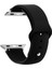 Apple Watch Uyumlu Siyah Renk Slikon Kordon – 1-9 Serisi, SE, 42-49mm, Gs, Dt Pro, T500 Ultra/Ultra2 1