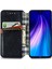 Xıaomı Redmi Not 8 Için Kılıf Cüzdan Fonksiyonu Deri Kılıf Moda Tasarımı (Yurt Dışından) 4