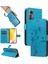 El Kayışı ile Xiaomi 12 Lite Için Kılıf Kabartmalı Kelebek Cüzdan Telefon (Yurt Dışından) 1