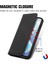 Tecno Camon 18 Deri Kılıf Fermuar Cüzdan Kordon Basit (Yurt Dışından) 4