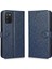Samsung Galaxy A03S Manyetik Toka Geometrik Desen Deri Kılıf (Yurt Dışından) 5