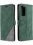 Huawei P Akıllı 2021 Kart Tutucu Için Kickstand Pu Deri Cüzdan Flip (Yurt Dışından) 1