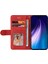 Kart Yuvası Standı Kickstand Koruyucu Pu ile Xiaomi Redmi Not 8 Için Kılıf (Yurt Dışından) 3