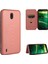 Nokia C2 Deri Folio Flip Case Için Kılıf Tam Koruma Kartı Ekleme (Yurt Dışından) 3