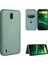 Nokia C2 Deri Folio Flip Case Için Kılıf Tam Koruma Kartı Ekleme (Yurt Dışından) 1