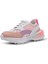 Roxy Air File ve Vegan Deri Kız Çocuk Spor Ayakkabı Pembe 4