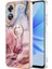 Oppo A17 4g Tampon Için Kılıf 360 &deg; Dönebilir Halka Mermer Darbeye Tpu (Yurt Dışından) 2