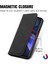 Infinix Not 10 Fermuar Cüzdan Basit Iş Kordon Deri Için Kılıf (Yurt Dışından) 4