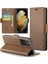 Samsung Galaxy S21 Ultra Kickstand Cüzdan Kılıf Darbeye Dayanıklı (Yurt Dışından) 5