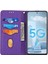Samsung Galaxy A51 El Cüzdan Pu Deri Kapak Kredi Kartı Flip Case (Yurt Dışından) 5