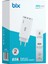 BX3P66G Gan 65W 2*type-C Pd 3.0 ve Usb-A Qc Üç Portlu Hızlı Şarj Cihazı Beyaz 7