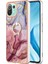 Xiaomi 11 Lite 5g Için Kılıf 360 &deg; Dönebilir Halka Mermer Darbeye Tpu (Yurt Dışından) 5