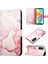 Oppo A38 4g Kickstand Mermer Desen Pu Deri Cüzdan Için Kılıf (Yurt Dışından) 1