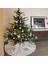Beyaz Noel Ee Etek Ev Sahne Dekoru Için Polyester Süs-E (Yurt Dışından) 4