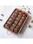 Bakeware 18 Gözlü Kafes Çikolatalı Kek Kalıbı (Yurt Dışından) 5