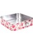 3 Adet Yapışmaz Yaylı Kek Tava Metal Pişirme Kek Kalıbı Çıkarılabilir Alt Yuvarlak Kalp Kare Şekiller Bakeware (Yurt Dışından) 4