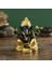 Lord Ganesha Heykeli Buda Fil Hindu Tanrı Heykel Figürler Reçine Ev Bahçe Dekorasyonu Buda Heykelleri Ev Için (Yurt Dışından) 4