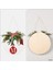 Yeni Noel Süslemeleri Ahşap Kapı Asılı Numarası Noel Ahşap Çelenk Ev Dekorasyonu (Yurt Dışından) 4