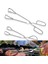 Pasta Kek Ekmek Kelepçesi Izgara Gıda Kızartma Klip Mutfak Maşası Paslanmaz Çelik Pişirme Büfe Piknik Barbekü Pense B (Yurt Dışından) 4