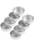 4 Inç Küçük Kek Tavası 8'li Set, Pişirme Yuvarlak Kek Tavaları Teneke Bakeware (Yurt Dışından) 1
