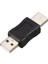 Sodıal(R) USB A Erkek - Erkek Konnektör Adaptörü Siyah (Yurt Dışından) 1