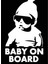 Bebek On Board Araba, Motorsiklet, Kask, Laptop,cam Sticker 1