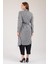 Pınkmark Kadın Belden Kemerli Kareli Kimono Beli Lastikli Şalvar Pantolon Tesettür Ikili Takım PMTK25643 3