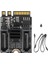 M2 - Sata3.0 Genişletme Kartı Anahtar A + E Wıfı M.2 - Sata Sabit Disk Adaptör Kartı Sürücü Kurulumu Olmadan JMB582 Çip (Yurt Dışından) 1