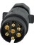 Araba 12V Için 7 Pin Avrupa Kanat Soketi + Fiş Çekme Çubuğu Konektörü (Yurt Dışından) 1